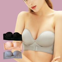 Strapless push-up bra with lifting effect – buy 1, get 1 free – Elina-Beige-10-A-State of Style