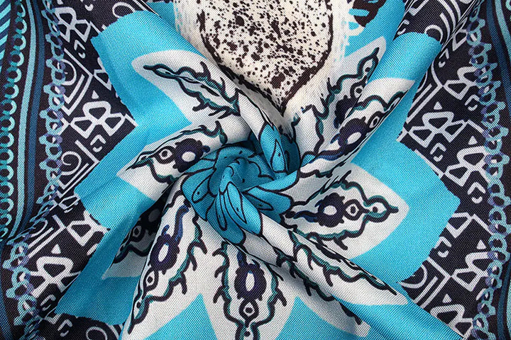 Strapless summer dress with ethnic print – Eliana-S-State of Style