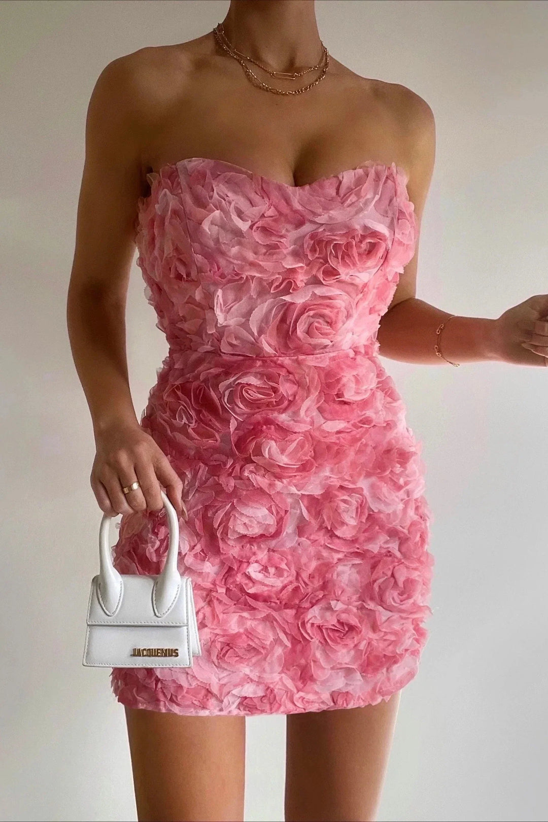 Strapless Trendy Dress - Valentina-S-State of Style
