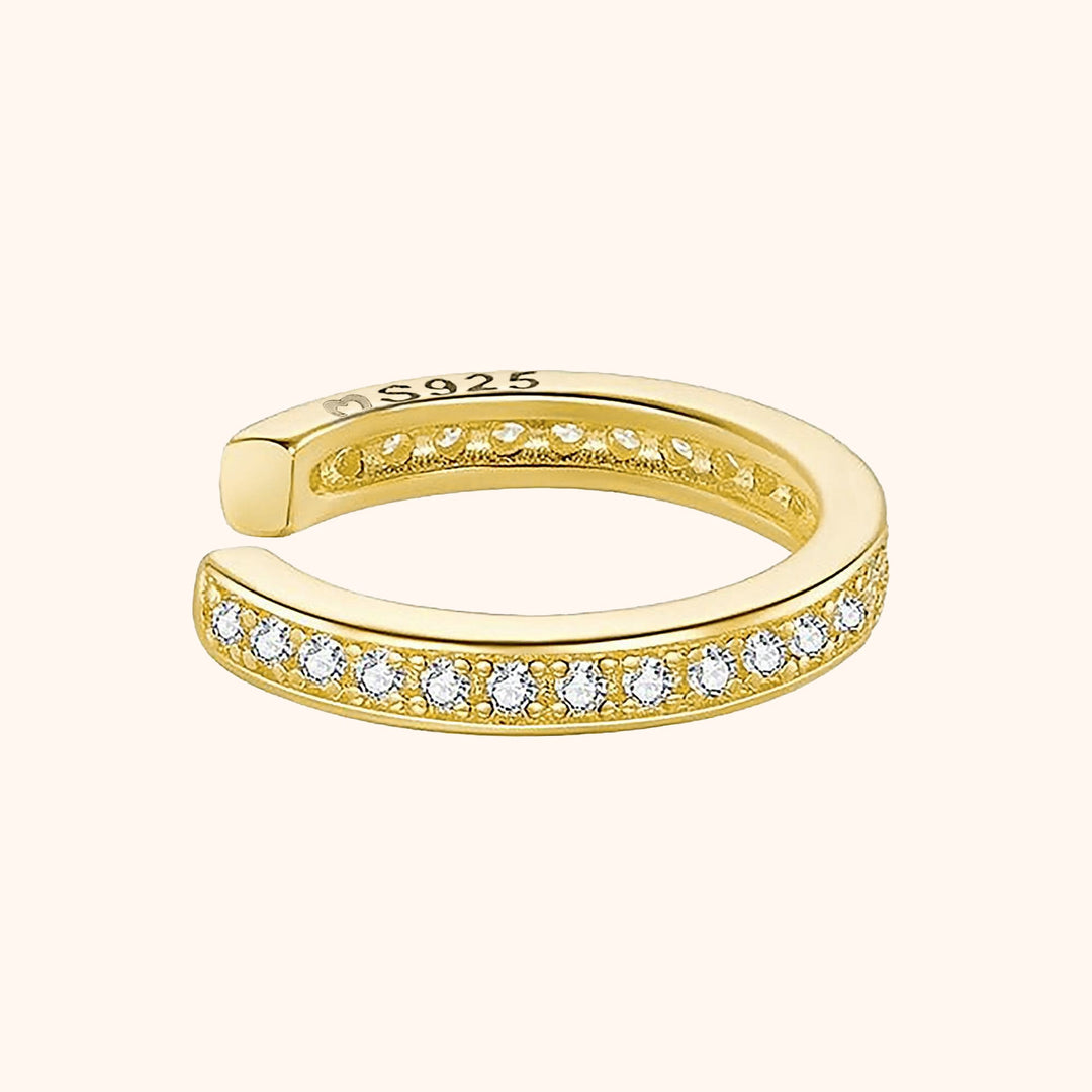 Strass Earring - Luna-Gold-State of Style