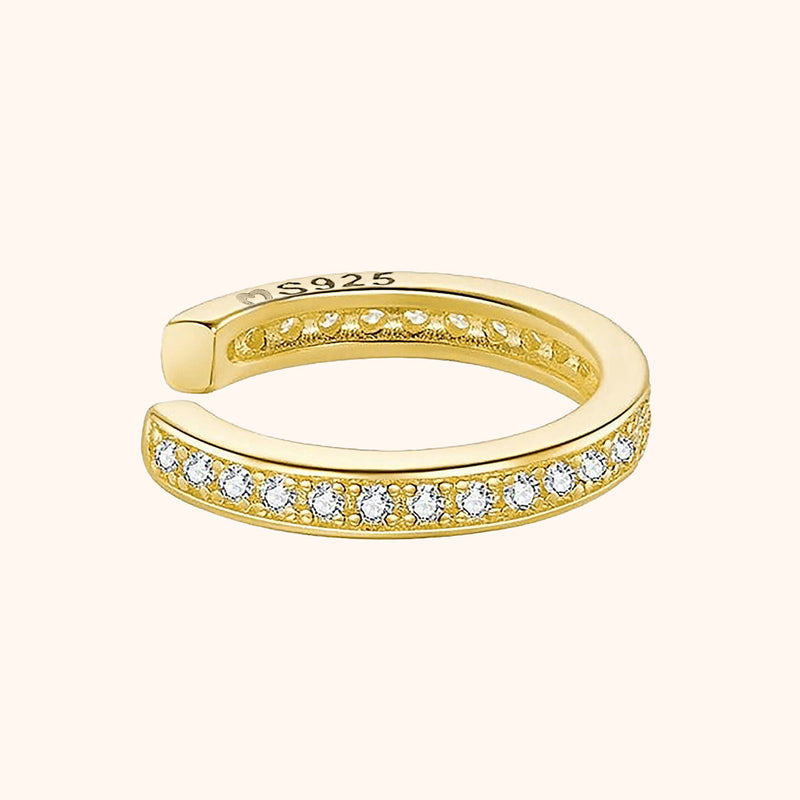 Strass Earring - Luna-Gold-State of Style