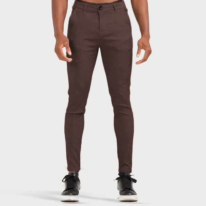 Stretch Men's Trousers - Oliver-Brown-28-State of Style