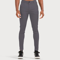 Stretch Men's Trousers - Oliver-Grey-28-State of Style
