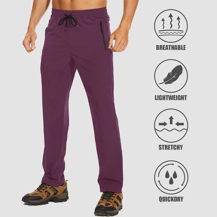 Stretch & Quick-Drying Men's Outdoor Pants - FlexiTrek-Dark Grey-S-State of Style