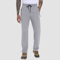 Stretch & Quick-Drying Men's Outdoor Pants - FlexiTrek-Light Grey-S-State of Style