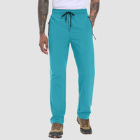 Stretch & Quick-Drying Men's Outdoor Pants - FlexiTrek-Sea Blue-S-State of Style