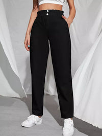 Stretchy High-Waist Plus Size Velvet Jeans – Comfortable & Stylish-Medium Blue-L-28-State of Style