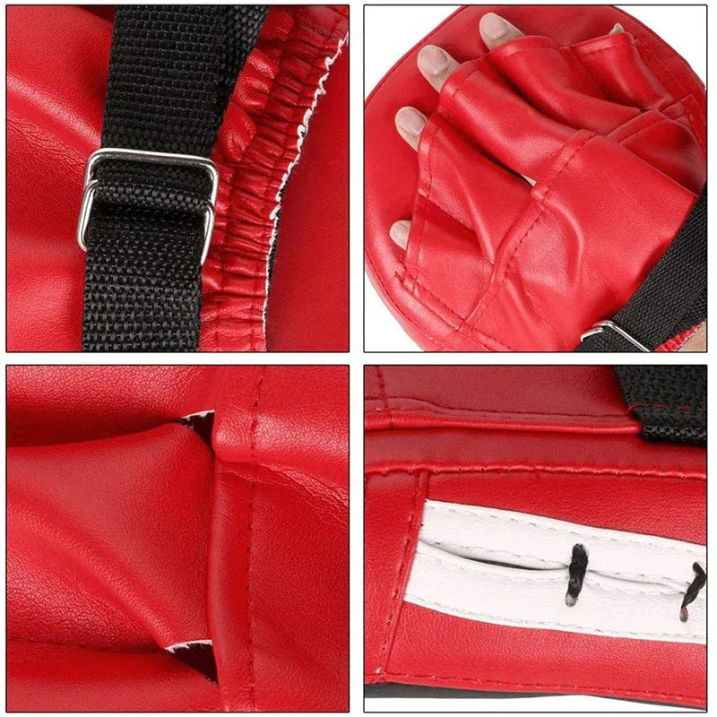 StrikeShield - Advanced Curved Boxing Pad-Red-State of Style
