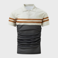 Striped Men's Polo Shirt – Mauro-S-State of Style