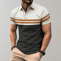 Striped Men's Polo Shirt – Mauro-S-State of Style