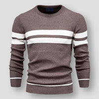 Striped Men's Sweater - Sebastian-Bruin-S-State of Style