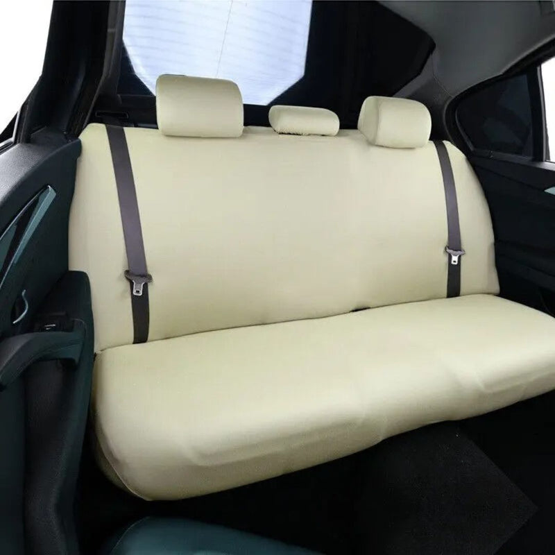 Strong Dog Car Back Seat Cover - BarkGuard-Beige-State of Style