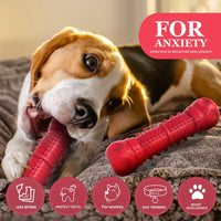 Strong Rubber Chew Toy for Dogs-Red-State of Style