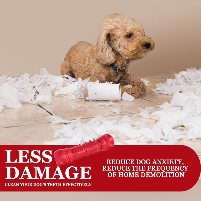 Strong Rubber Chew Toy for Dogs-Red-State of Style