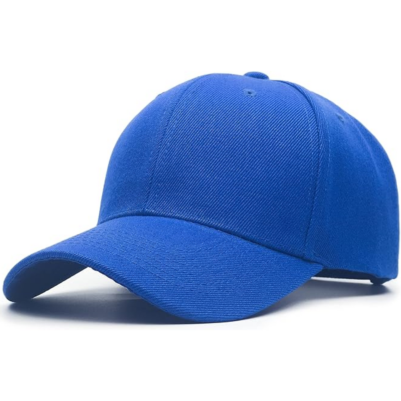 Structured Adjustable Baseball Cap - Alex-Blue-State of Style