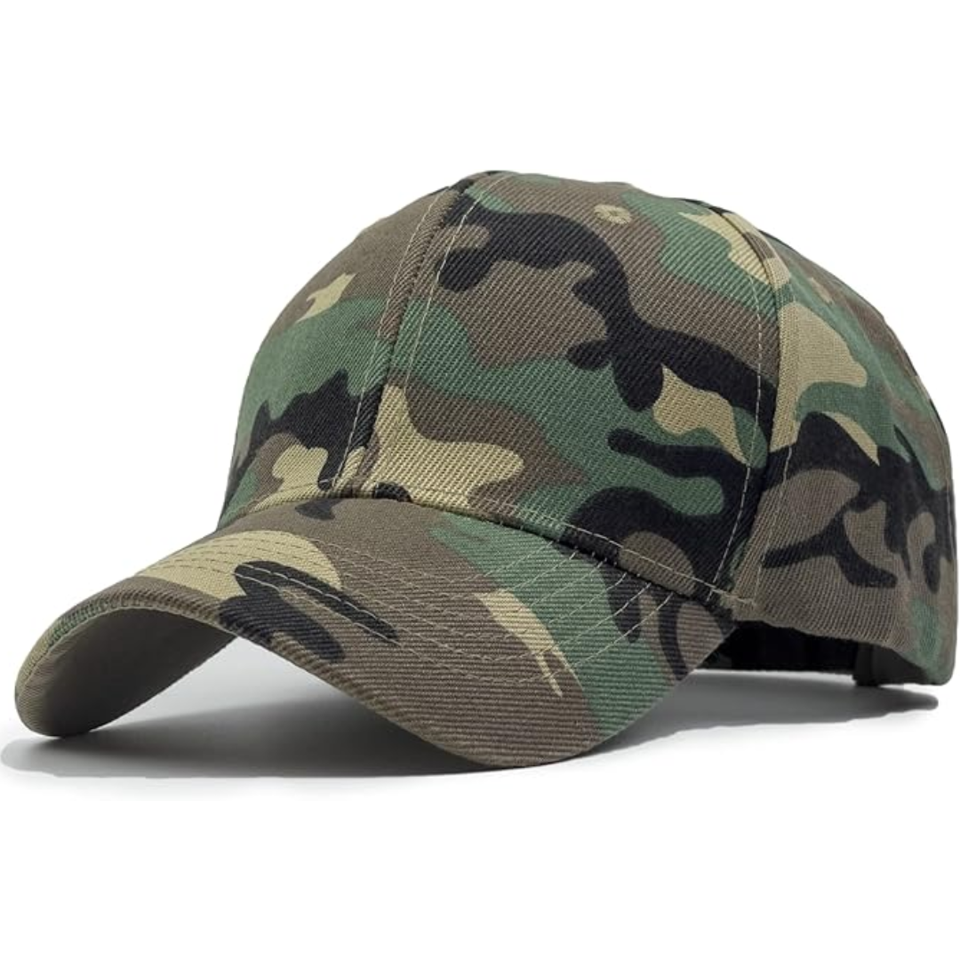 Structured Adjustable Baseball Cap - Alex-Camo-boots-State of Style