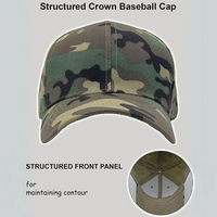 Structured Adjustable Baseball Cap - Alex-Camo-boots-State of Style