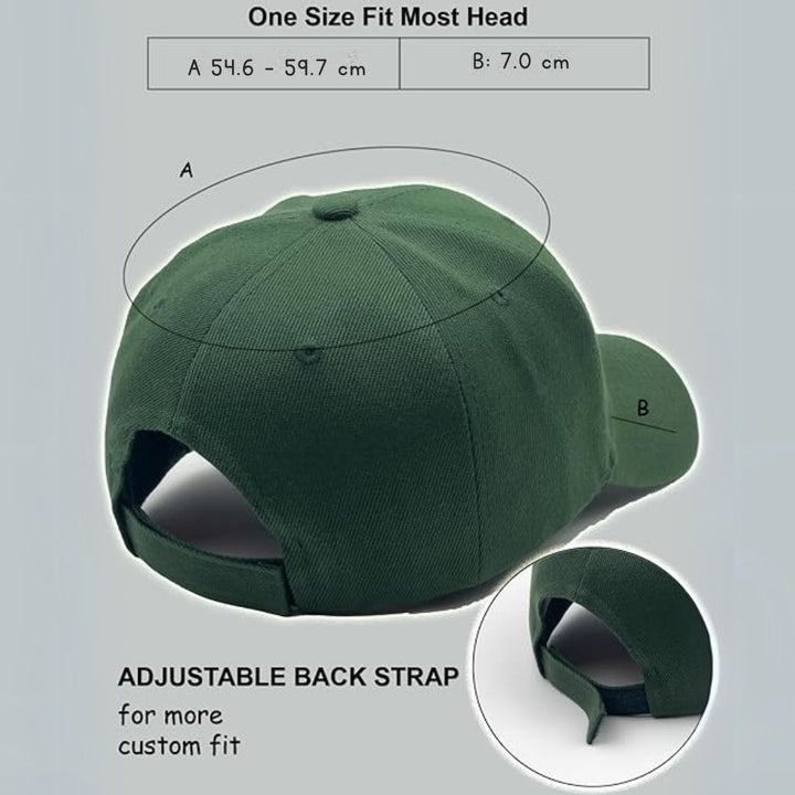 Structured Adjustable Baseball Cap - Alex-Camo-boots-State of Style