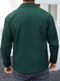 Structured Green Men's Shirt - Finn-S-State of Style