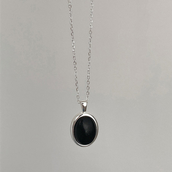 Stunning Black Opal Necklace-State of Style