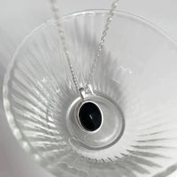 Stunning Black Opal Necklace-State of Style