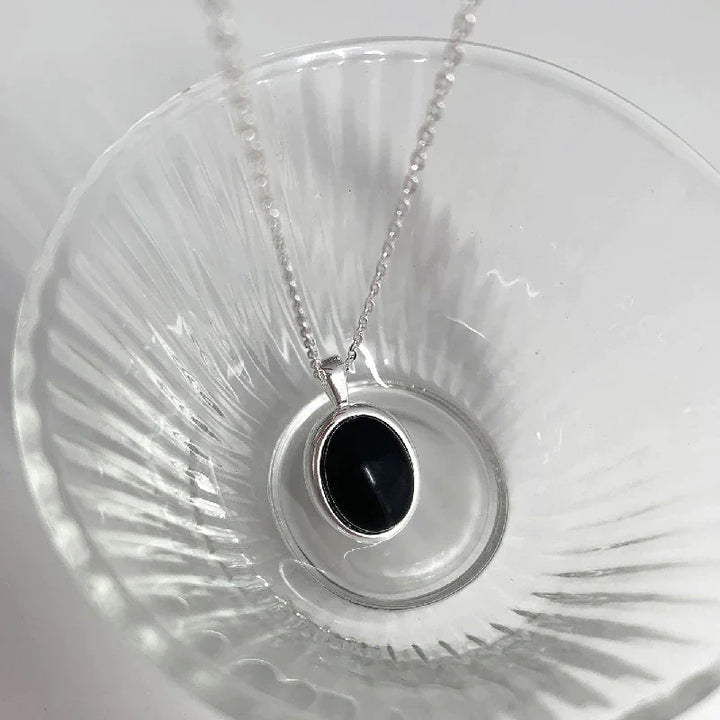 Stunning Black Opal Necklace-State of Style