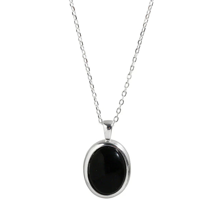 Stunning Black Opal Necklace-State of Style