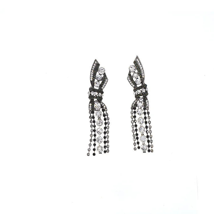 Stunning Butterfly Bow Pendant Earrings - Annelise-State of Style