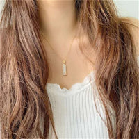 Stunning Jade Amulet Necklace-Green-State of Style