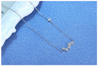 Stunning Silver Star Necklace-State of Style