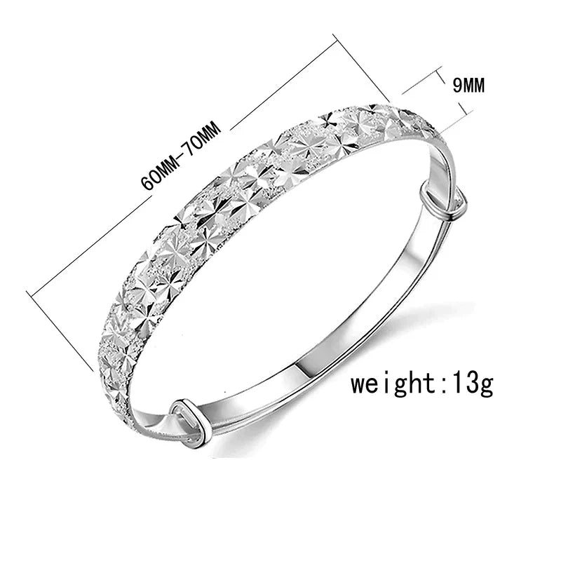 Stunning Star-Shaped Silver Bracelet-State of Style