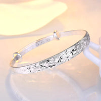 Stunning Star-Shaped Silver Bracelet-State of Style