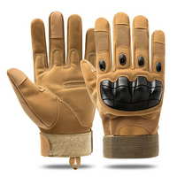 Sturdy and Durable Safety Gloves - IronGrip-Khaki-M-State of Style