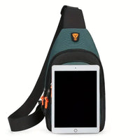 Sturdy Men's Shoulder Bag - UrbanTrail-Blue-State of Style