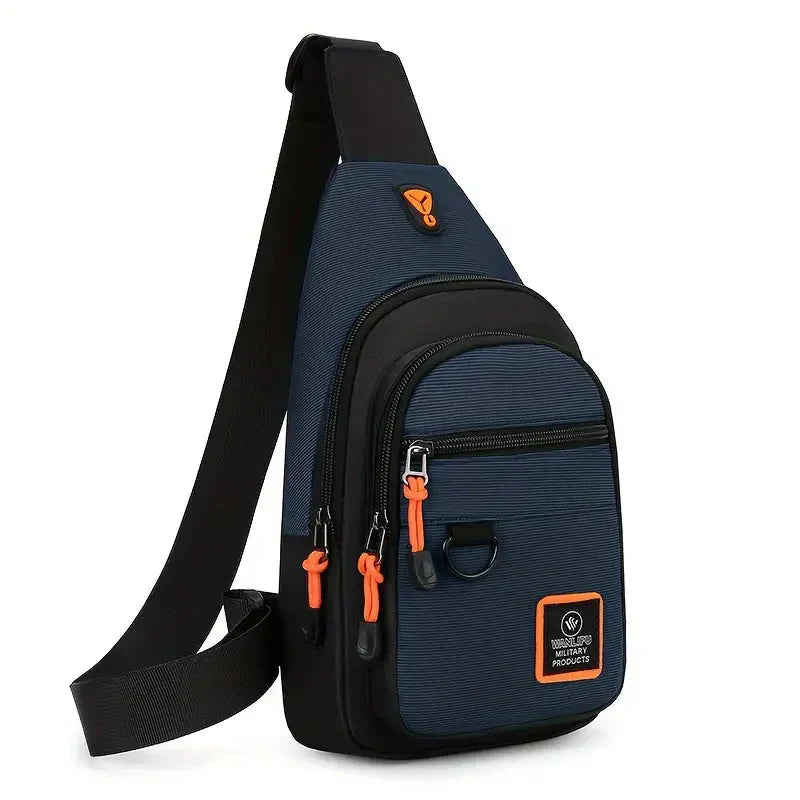 Sturdy Men's Shoulder Bag - UrbanTrail-Blue-State of Style