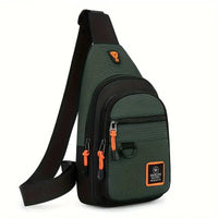 Sturdy Men's Shoulder Bag - UrbanTrail-Green-State of Style