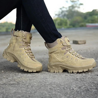 Sturdy Outdoor Boots - Bergstorm-Khaki-5-State of Style