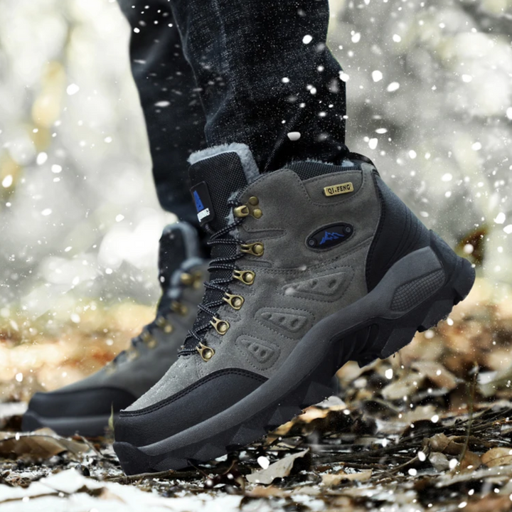 Sturdy Versatile Hiking Boots - Expedition Trek-Green-4-State of Style