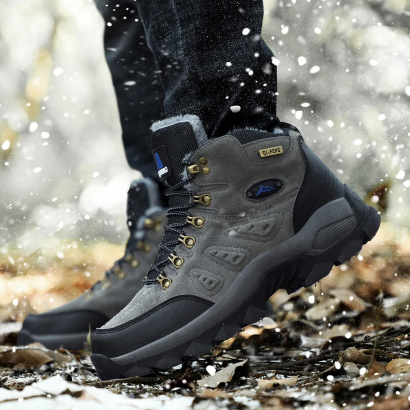 Sturdy Versatile Hiking Boots - Expedition Trek-Green-4-State of Style
