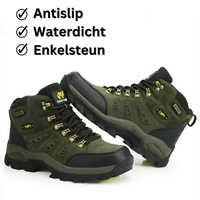 Sturdy Versatile Hiking Boots - Expedition Trek-Green-4-State of Style