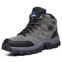 Sturdy Versatile Hiking Boots - Expedition Trek-Grey-4-State of Style