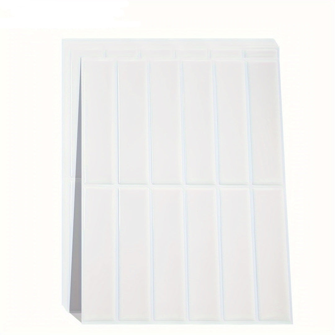 Style Tiles | Waterproof Self-Adhesive Tile Stickers for Wall Decoration-10-White-State of Style