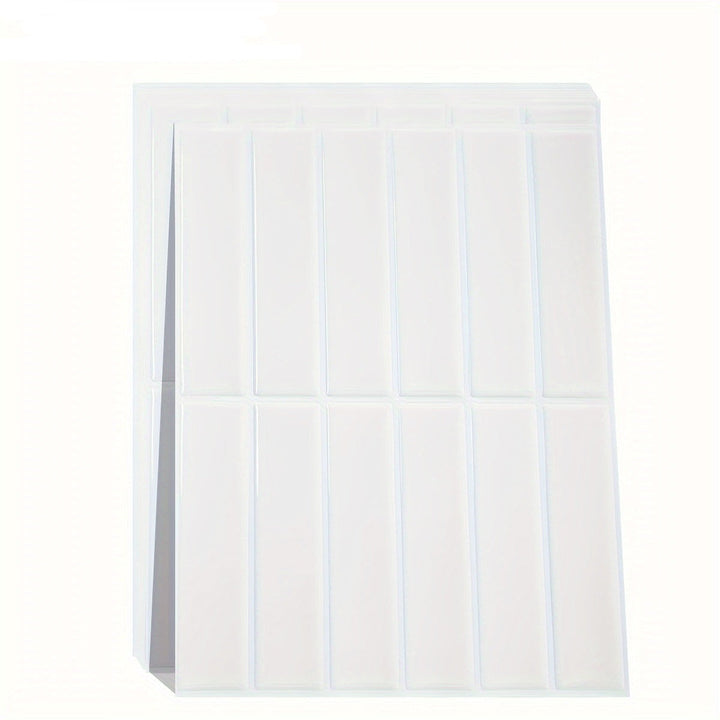 Style Tiles | Waterproof Self-Adhesive Tile Stickers for Wall Decoration-10-White-State of Style