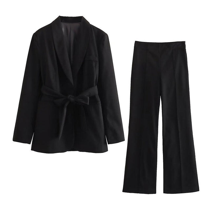 Stylish 2-Piece Women's Suit - Lena-Black-XS-State of Style