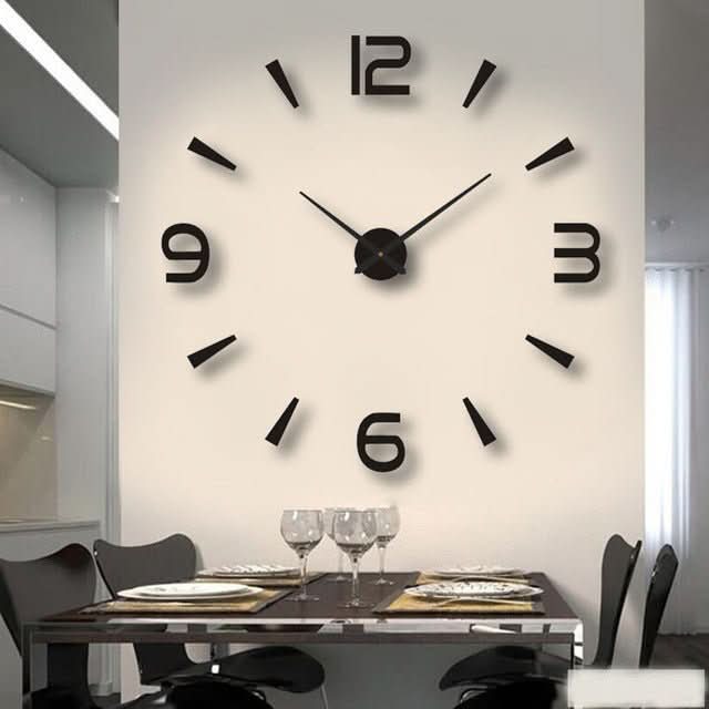 Stylish 3D Wall Clock - TimeFlow-Small (40cm)-Variant 2-State of Style