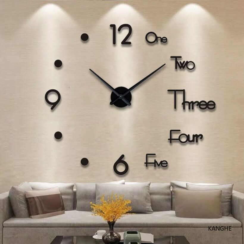 Stylish 3D Wall Clock - TimeFlow-Variant 1-Small (40 cm)-State of Style