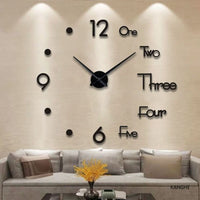 Stylish 3D Wall Clock - TimeFlow-Variant 1-Small (40 cm)-State of Style