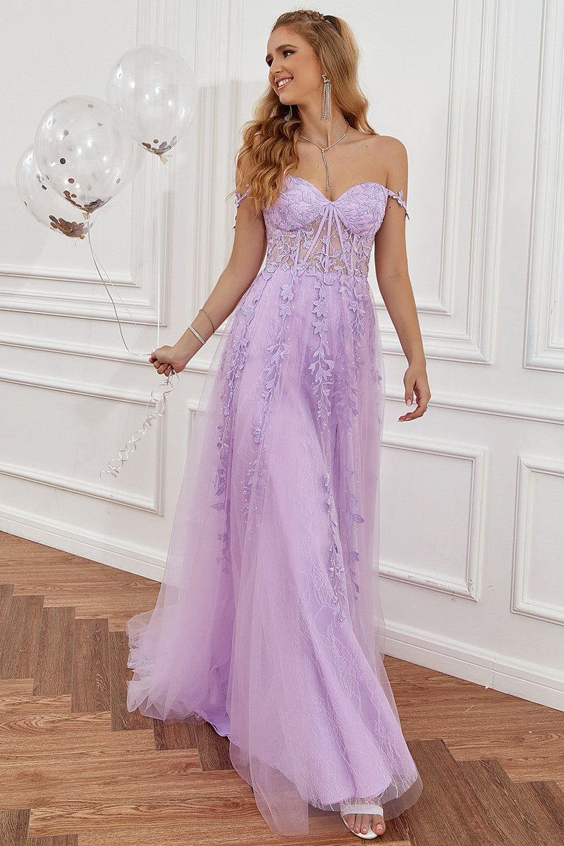 Stylish A-Line Ball Gown - Sophie-Navy Blue-4-State of Style