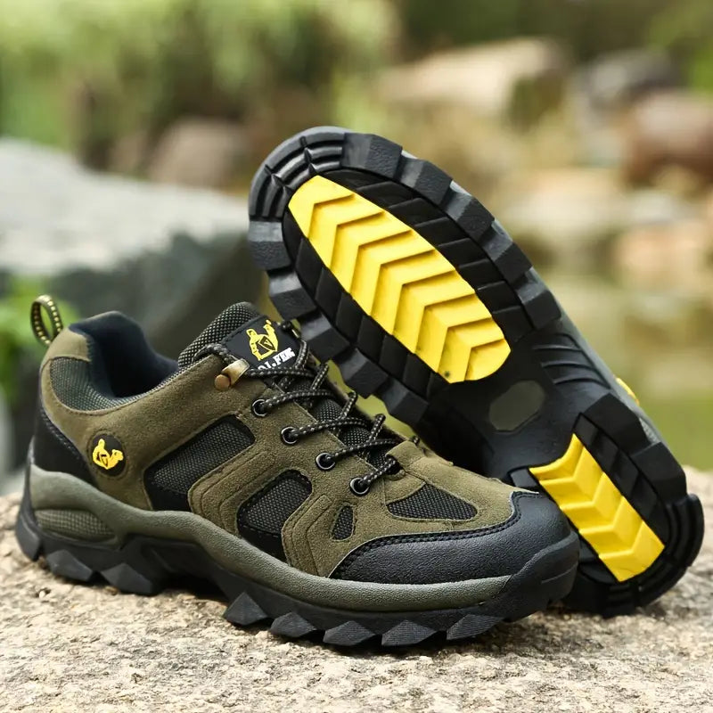 Stylish Adventurer's Hiking Boots - TerraElite-Army Green-5-State of Style