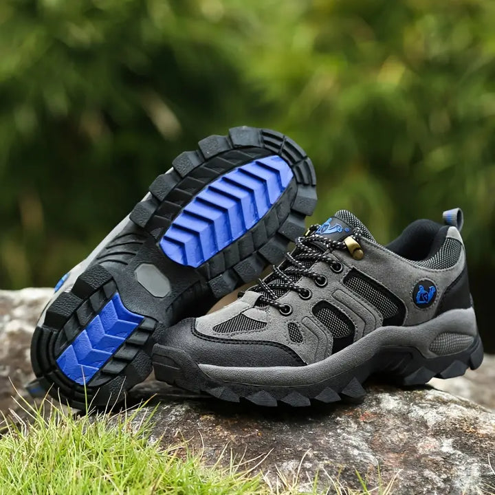 Stylish Adventurer's Hiking Boots - TerraElite-Grey-5-State of Style